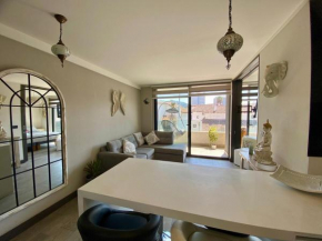 Cama King, 360 TV, comedor terraza y más, Cantagallo